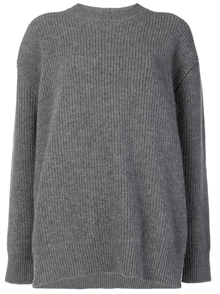 No21 Sequin Fringe Jumper - Grey