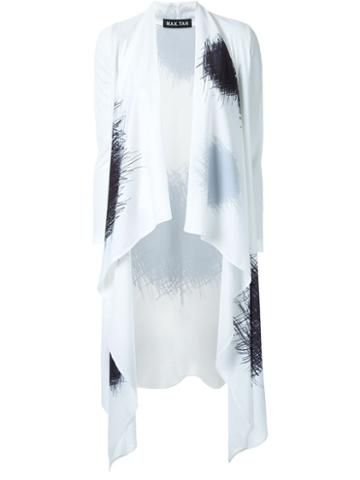 Max Tan Printed Cardi-coat