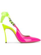 Casadei Lace Up Detailed Pumps - Pink