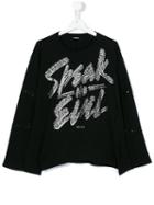 Diesel Kids - Teen Speak No Evil T-shirt - Kids - Cotton - 14 Yrs, Black