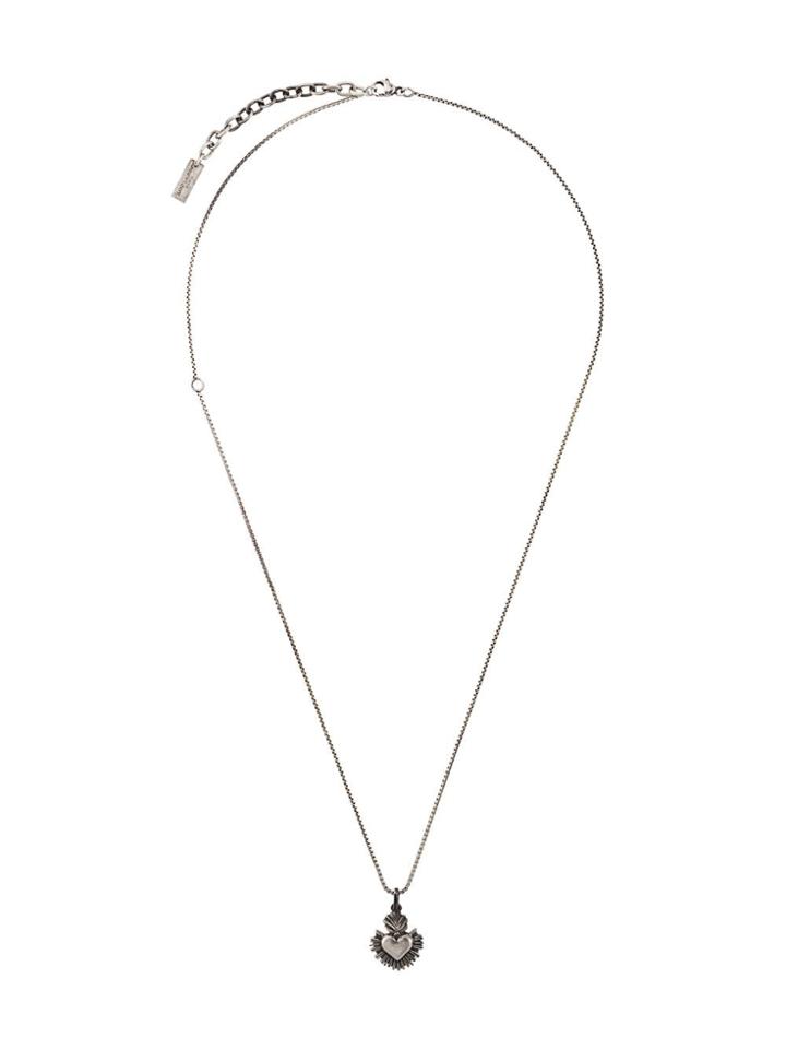 Saint Laurent Double Loop Bracelet - Silver