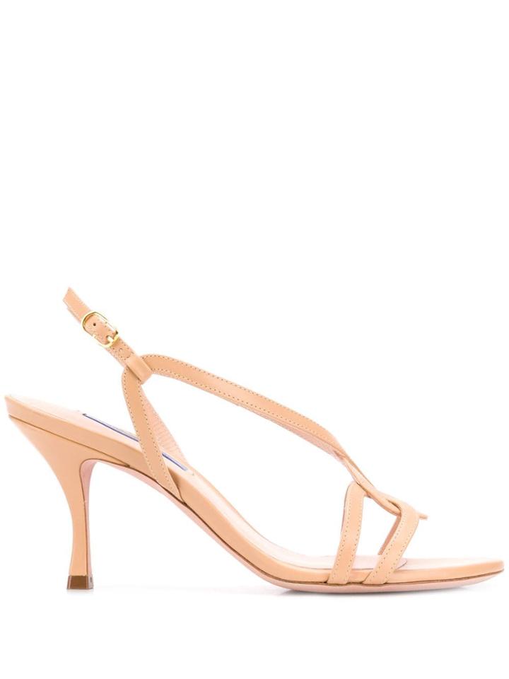 Stuart Weitzman Clarice Sandals - Neutrals