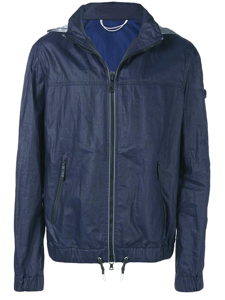 Peuterey Zipped Hooded Jacket - Blue