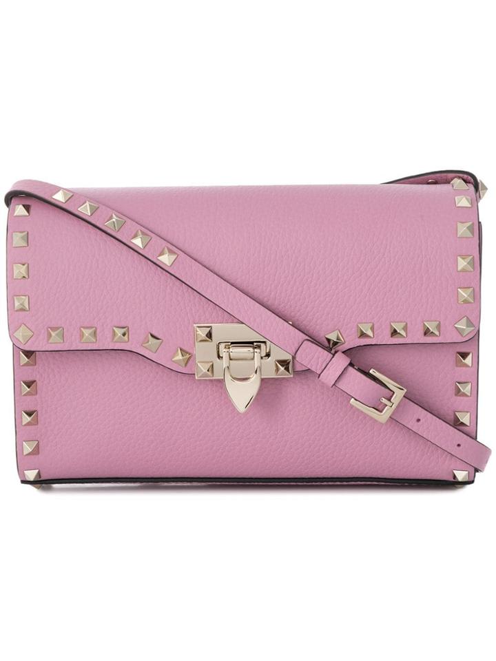 Valentino Valentino Garavani Small Rockstud Crossbody Bag - Pink