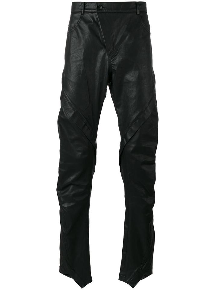 Bmuet(te) - Asymmetric Trousers - Men - Cotton - 48, Black, Cotton