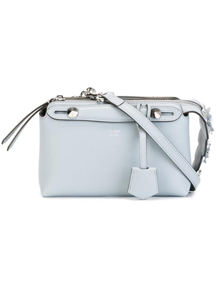 Fendi Mini 'by The Way' Crossbody Bag, Women's, Blue, Calf Leather