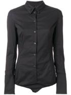 Masnada Fitted Shirt Body - Black