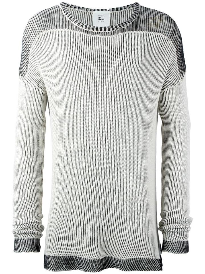 Lost & Found Rooms Crew Neck Jumper, Men's, Size: Medium, Nude/neutrals, Cotton