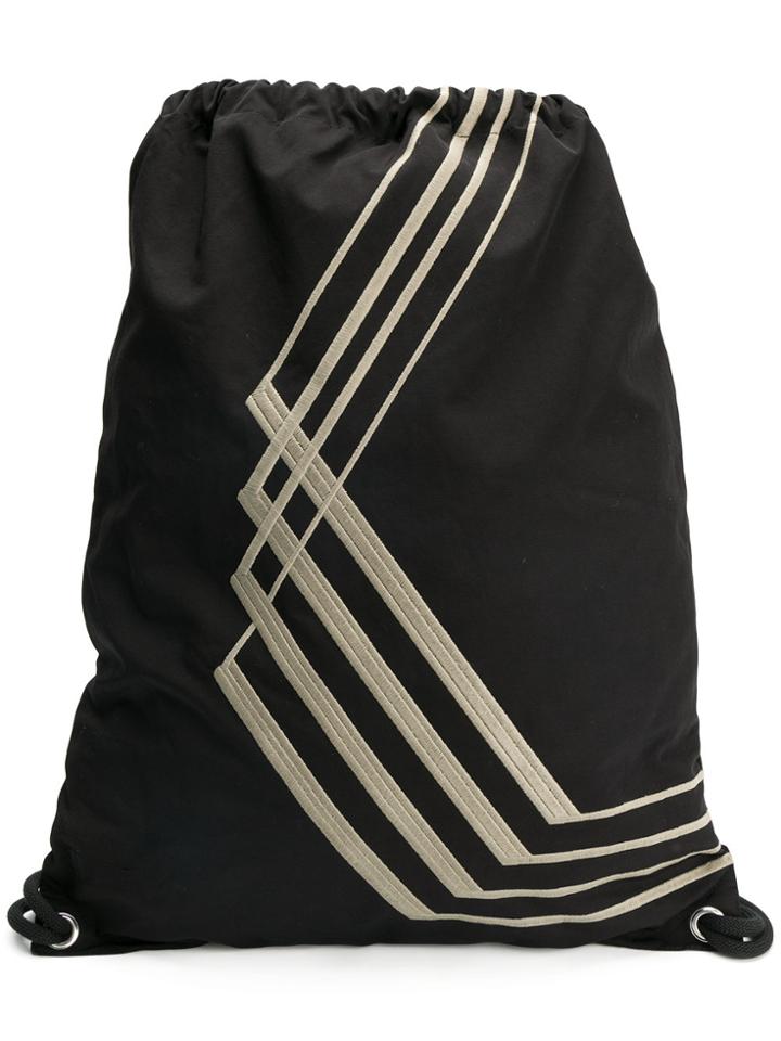 Rick Owens Drkshdw Drawstring Bag - Black
