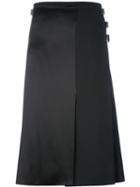 Le Kilt Silk Panel Pleated Skirt