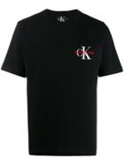 Calvin Klein Jeans Embroidered Logo T-shirt - Pink