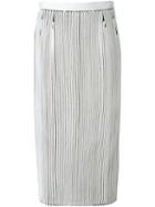 Julien David Exposed Seam Skirt