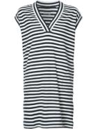 Atm Anthony Thomas Melillo - Striped T-shirt Dress - Women - Cotton - S, Women's, Blue, Cotton