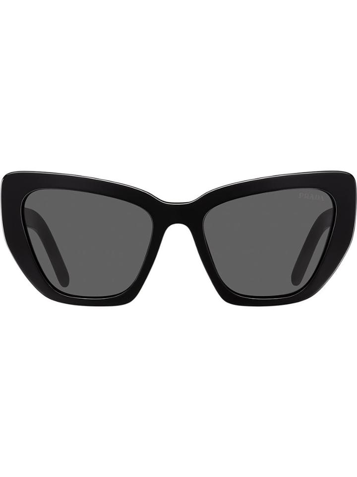 Prada Eyewear Postcard Sunglasses - Black