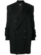 Junya Watanabe Oversized Double Breasted Coat - Black