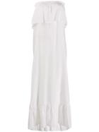Fisico Strapless Maxi Dress - White