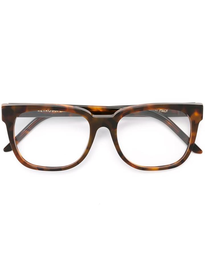 Retrosuperfuture 'people' Glasses, Brown, Acetate