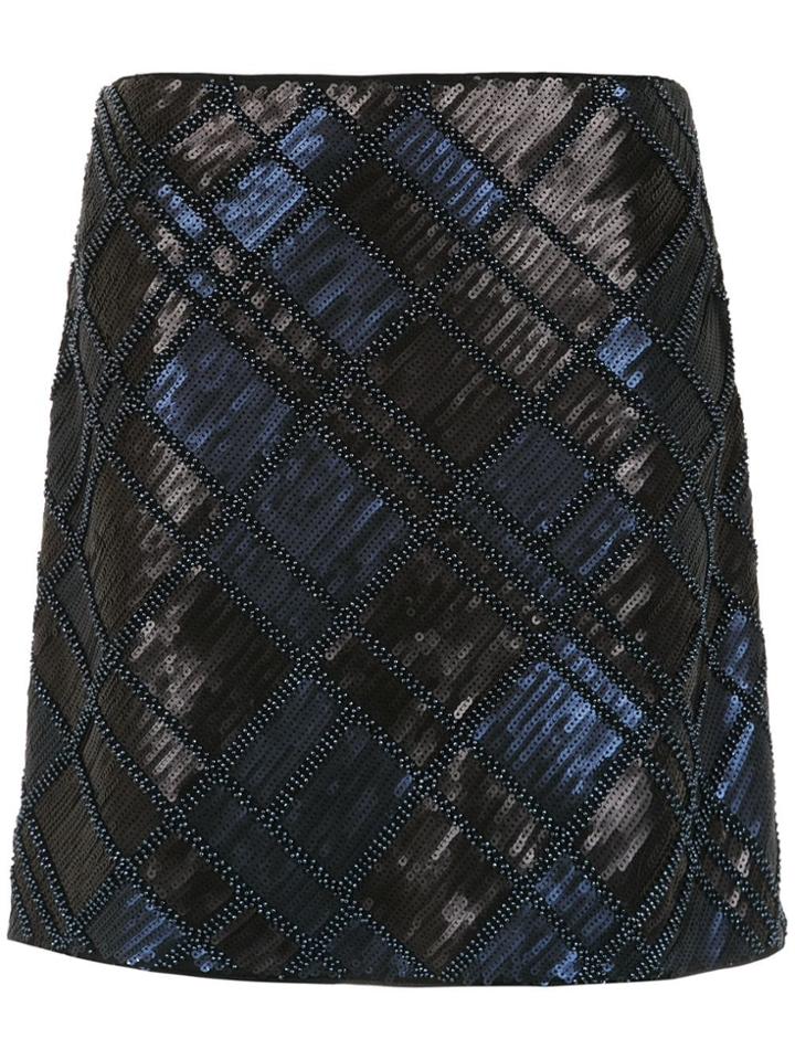 Tufi Duek Embroidered Skirt - Blue