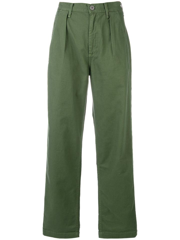 Citizens Of Humanity Relaxed Cropped Jeans - Green