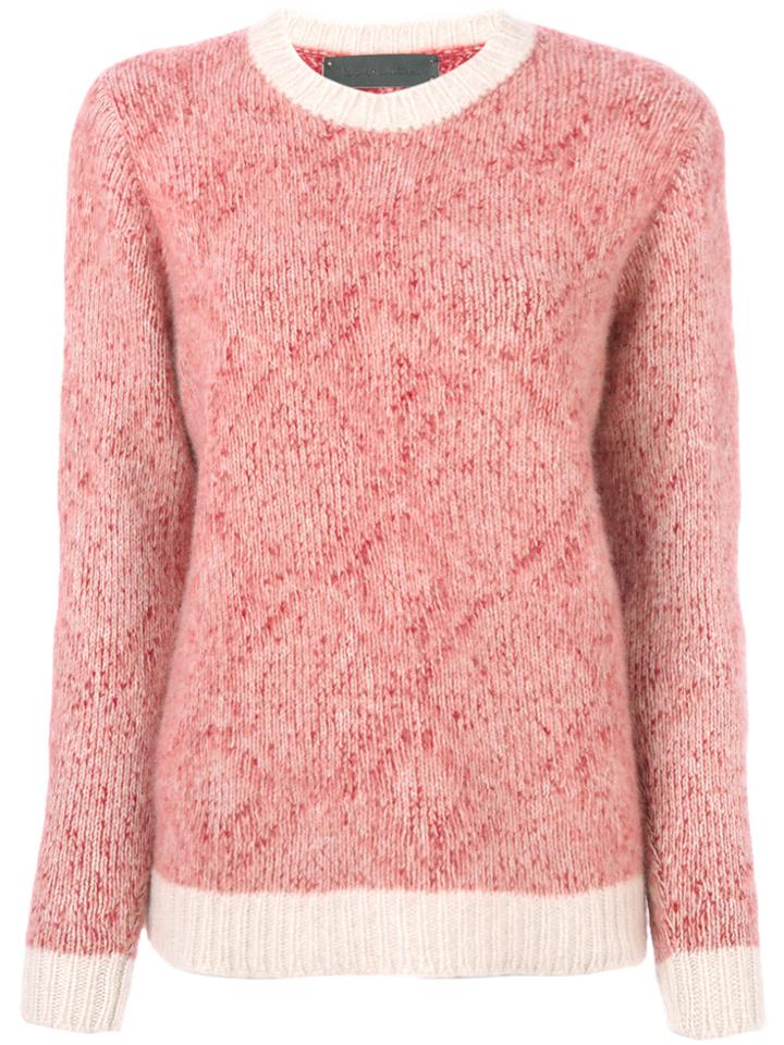 The Elder Statesman Cashmere Jumper - Red