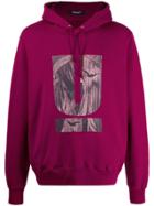 Undercover Graphic-print Hoodie - Pink