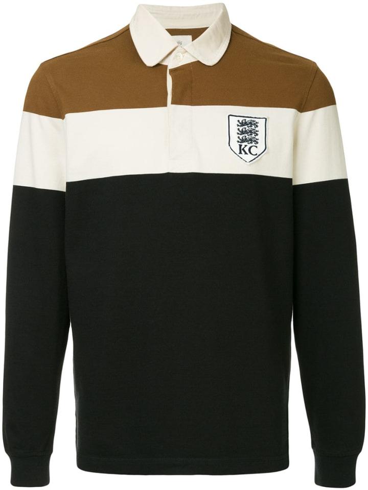Kent & Curwen Three Lions Polo Shirt - Black