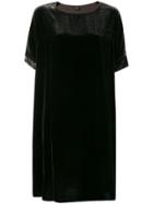 Aspesi Oversized Shift Dress - Black