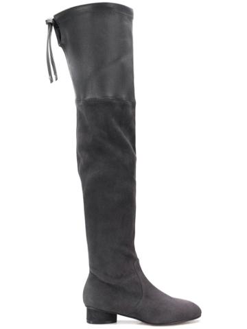 Stuart Weitzman Helena Over The Knee Boots - Grey