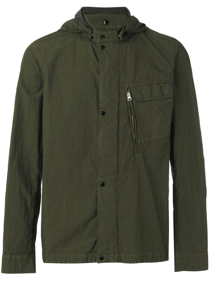 Cp Company Hooded Jacket, Men's, Size: Xxl, Green, Cotton/polyimide