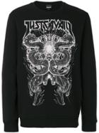 Just Cavalli Dragon Print Sweatshirt - Black