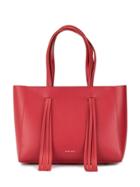 Mansur Gavriel Fringe Bag - Red