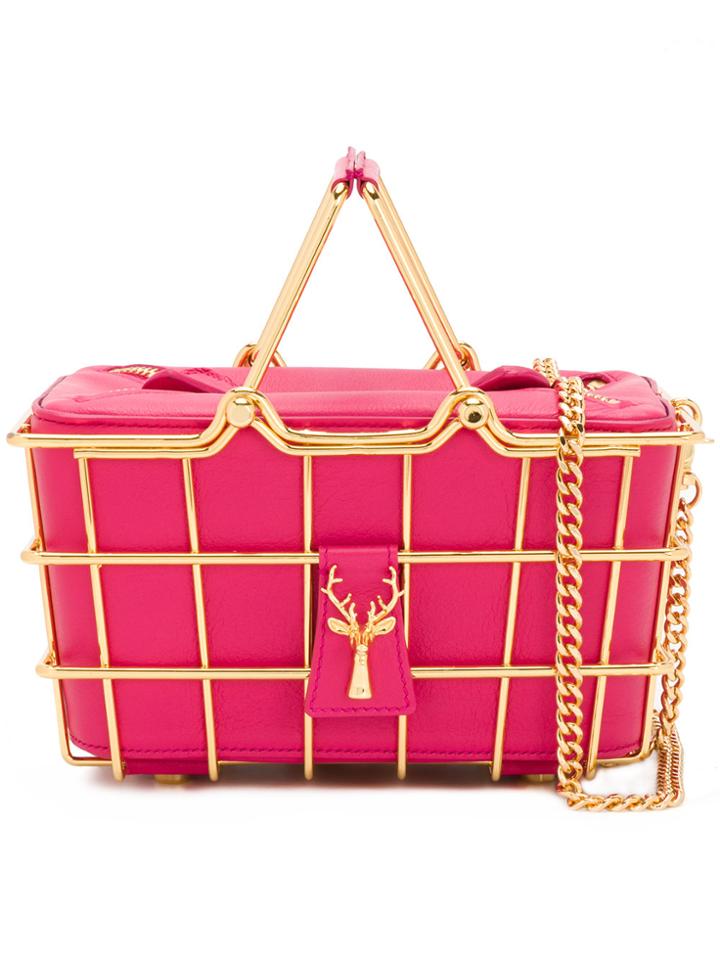 Savas Caroline Mini Tote - Pink & Purple