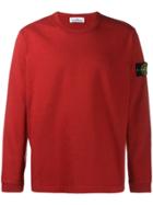Stone Island Jersey Top - Red