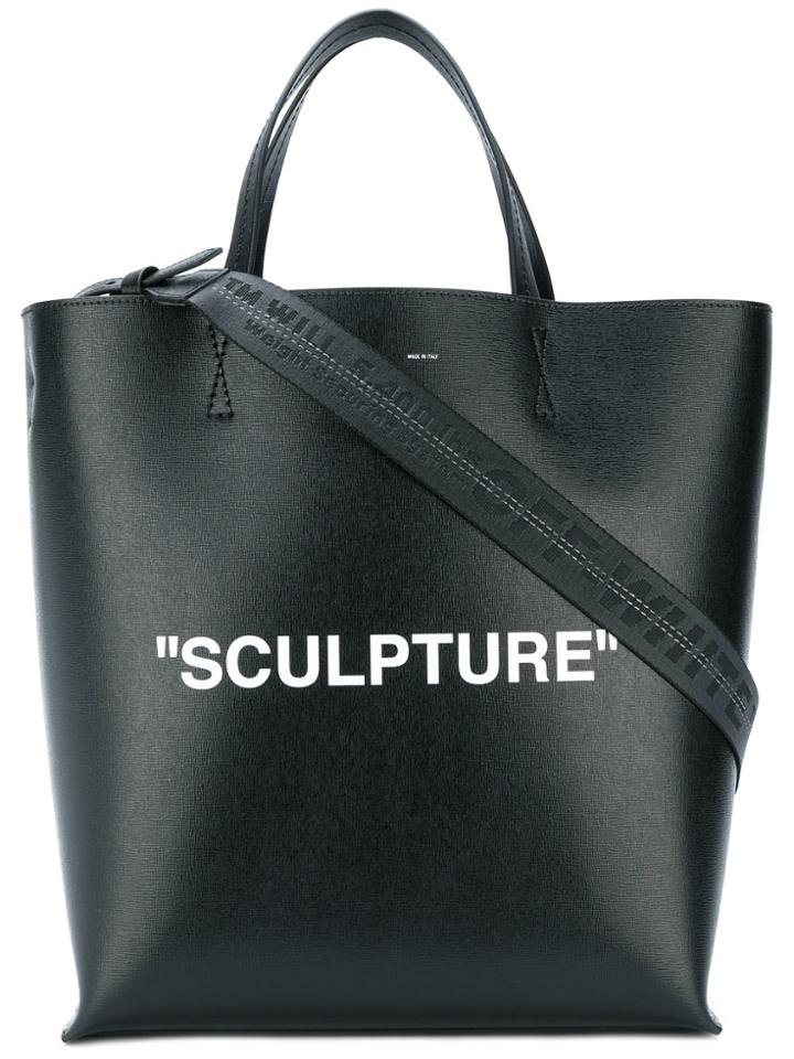 Off-white Sculpture Tote - Black