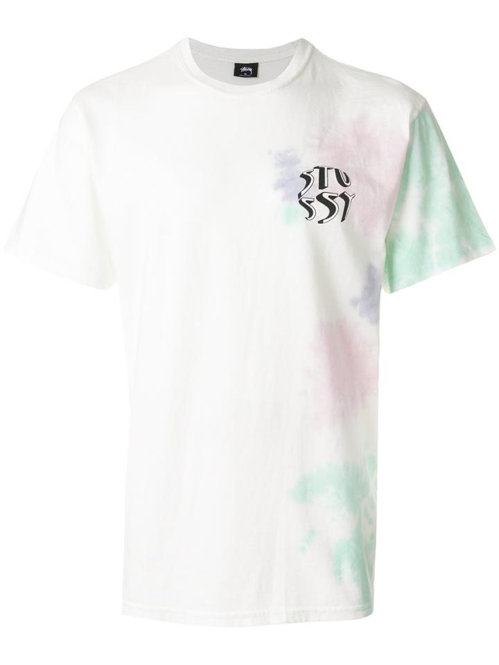 Stussy New Wave Print T-shirt - White