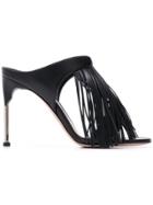 Alexander Mcqueen 90mm Hill Mules - Black