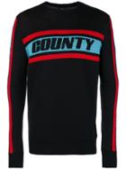 Marcelo Burlon County Of Milan Colour Band Sweater - Black