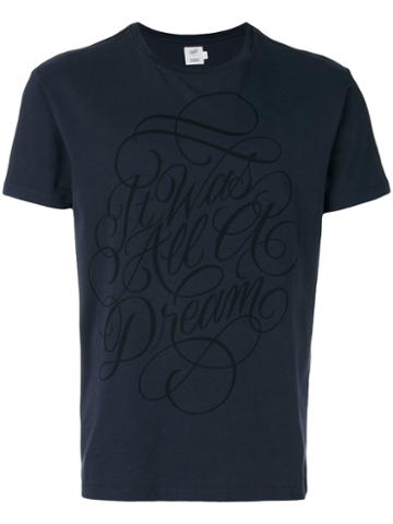 Closed - 'dream' Print T-shirt - Men - Cotton - Xl, Blue, Cotton