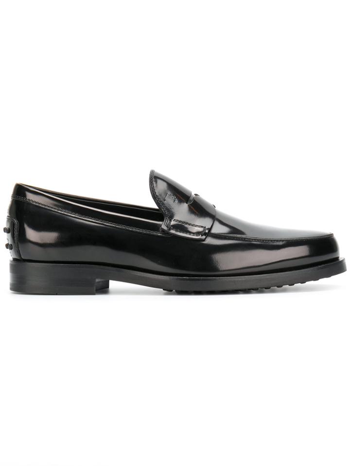 Tod's Varnished Loafers - Black