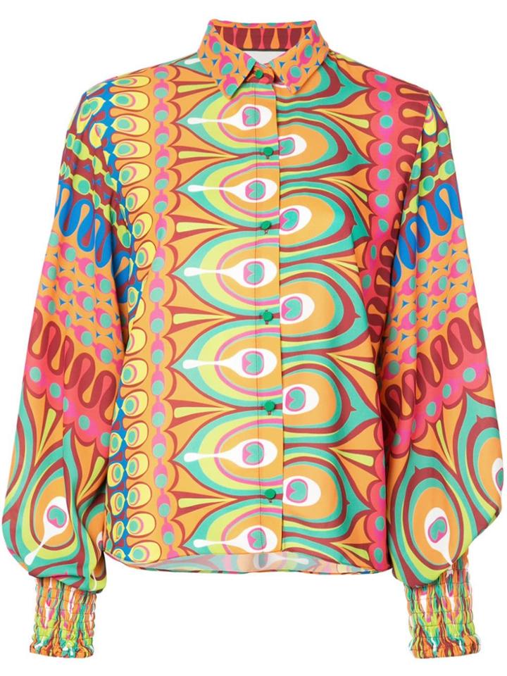 Alexis Multicoloured Shirt - Orange
