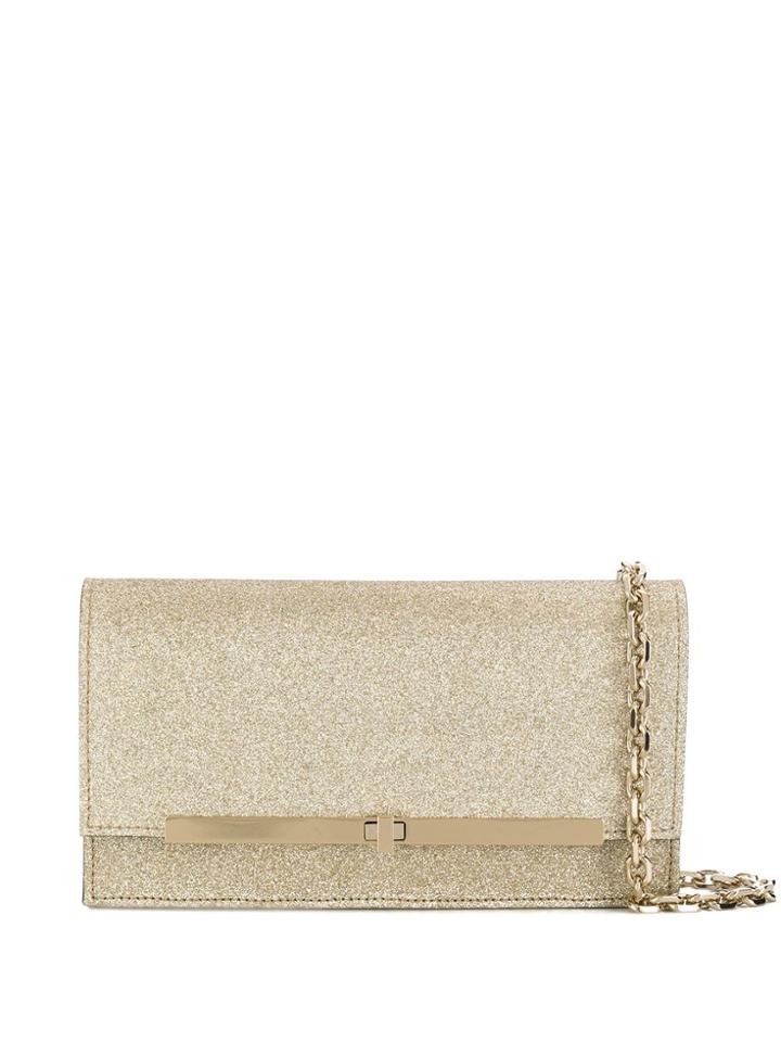 Casadei Metallic Shoulder Bag - Gold