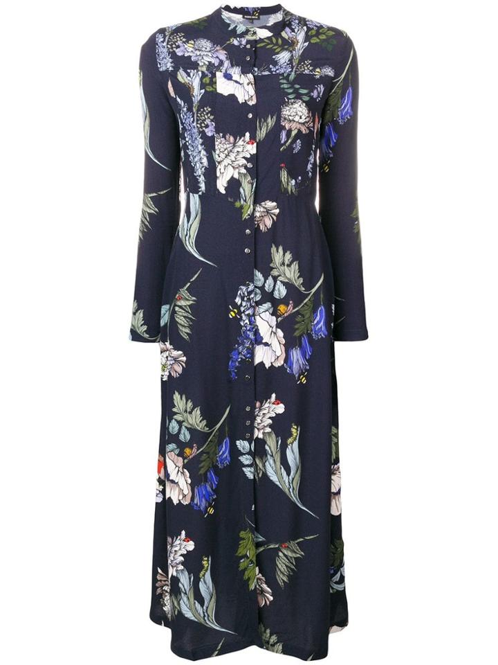 Markus Lupfer Lula Maxi Dress - Blue