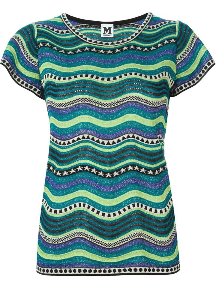 M Missoni 'maglia' Top