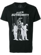 Local Authority Fuck Authority T-shirt - Black