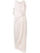 Acler Wilshire Asymmetric Dress - Nude & Neutrals