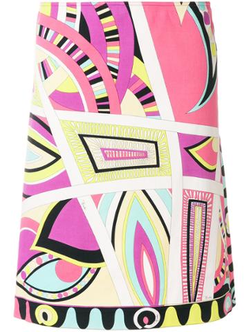 Emilio Pucci Vintage Pucci Skirt - Pink & Purple