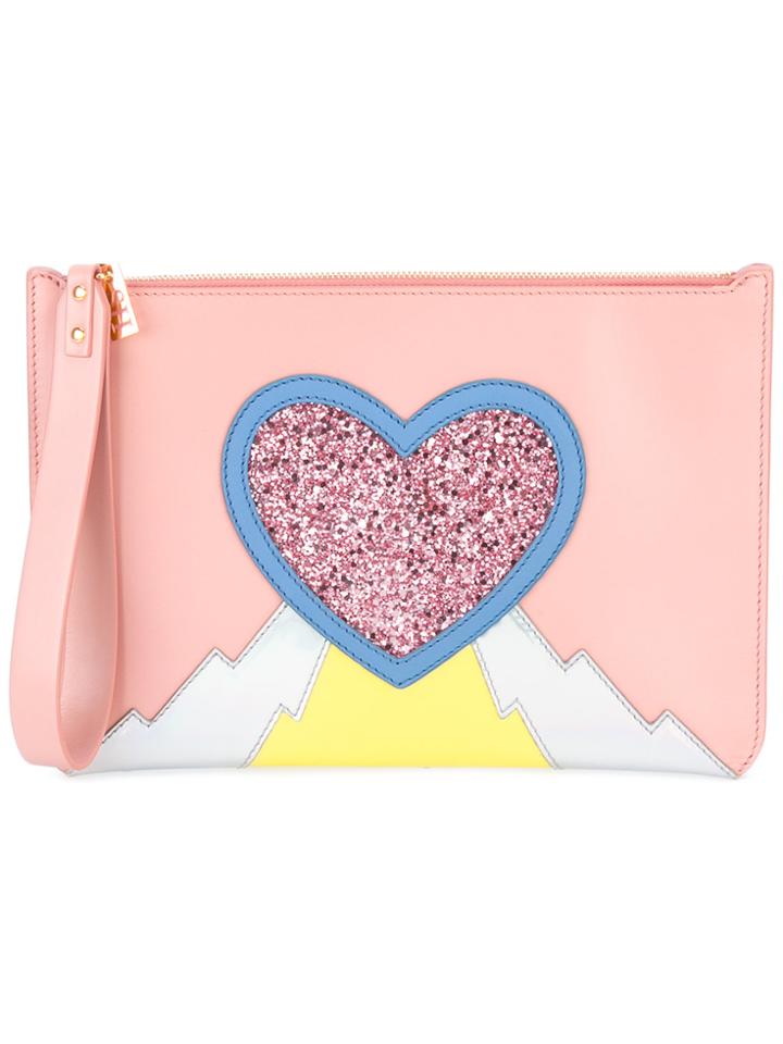 Sophie Hulme Embellished Clutch - Multicolour