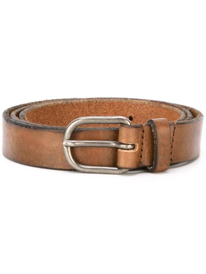Classic Belt, Men's, Size: 95, Brown, Leather, Dsquared2