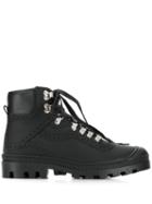 Loewe Cut-out Ankle Boots - Black