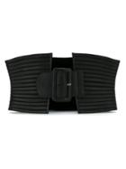 Tufi Duek Panelled Belt - Black